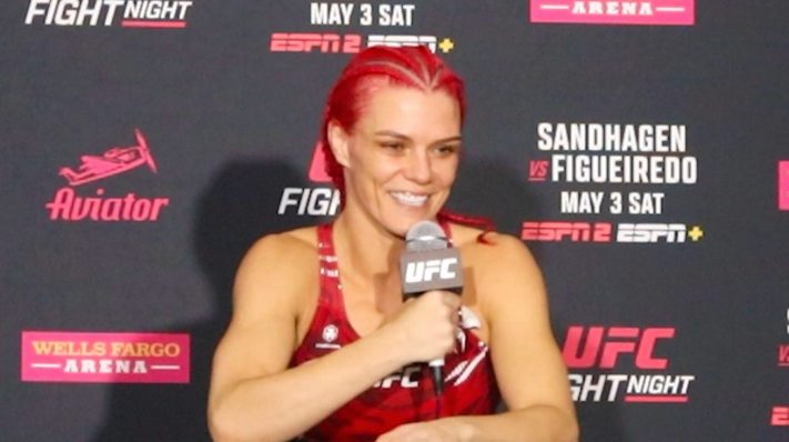 Gillian Robertson Wants Lemos Next, Hopes Win Sets Up Title Shot