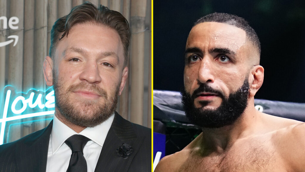 Conor McGregor couldn’t resist mocking UFC champion Belal Muhammad after bizarre security encounter