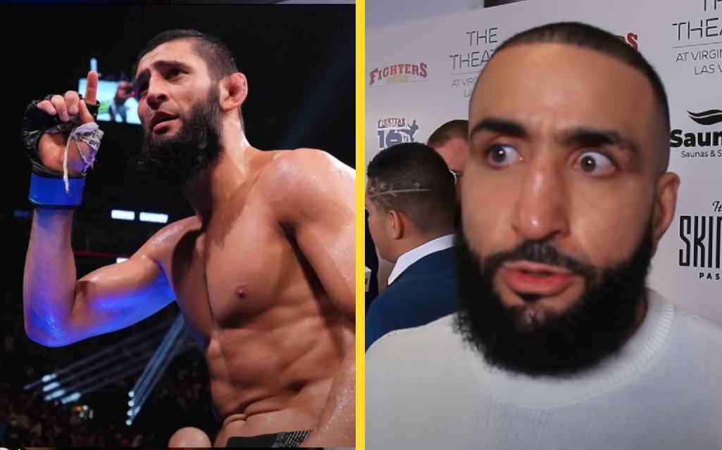 Khamzat Chimaev hånar Belal Muhammad efter UFC 315
