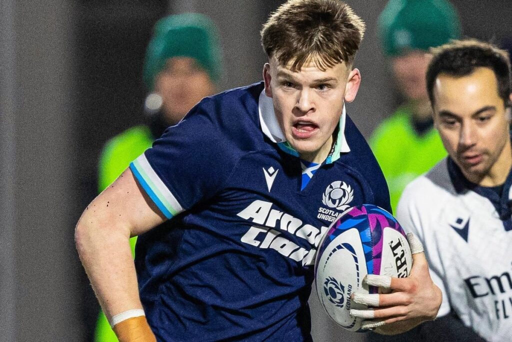 Borderer Hector Patterson signs new academy deal with United Rugby Championship club Edinburgh