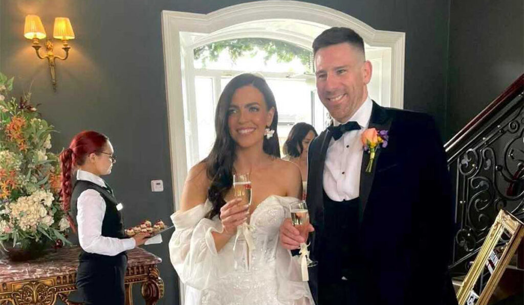 Former Westmeath’s James Dolan and fiancée Kelly tie the knot