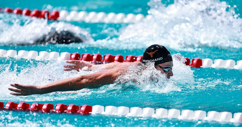 Natation – Le jour de son anniversaire, Léon Marchand valide les minima mondiaux sur 200m brasse