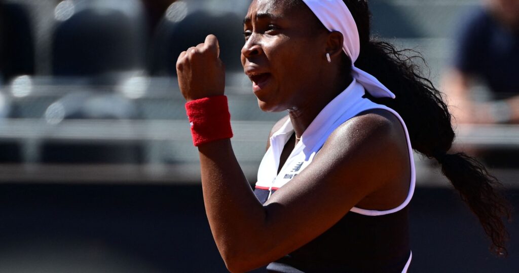 WTA 1000 de Rome : Coco Gauff dans le dernier carré pour la troisième fois après sa victoire face à Mirra Andreeva (6-4, 7-6)