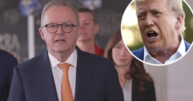 Anthony Albanese respalda a Donald Trump F-Bomb después de la furia furiosa del presidente sobre Israel e Irán