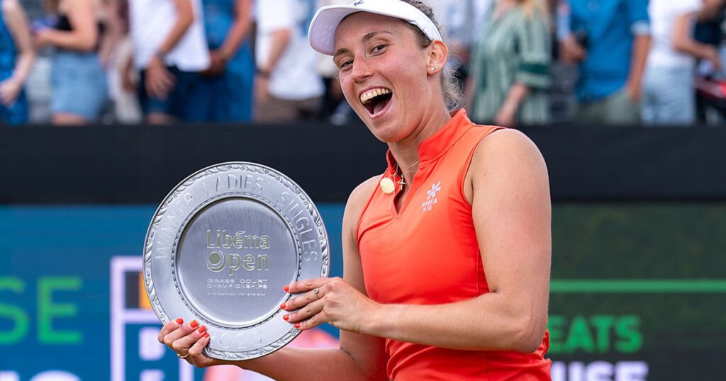 WTA ‘s-Hertogenbosch I la Belge Elise Mertens sacrée contre la Roumaine Elena-Gabriela Ruse après 11 balles de match sauvées en demi-finale