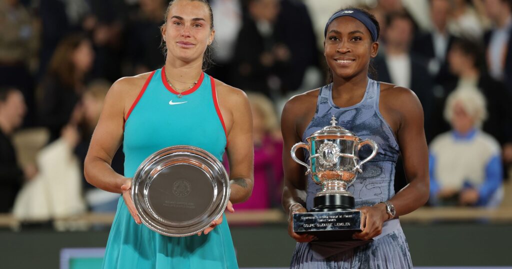 Aryna Sabalenka fait son mea culpa après ses critiques contre Coco Gauff en finale de Roland-Garros : “Absolument pas professionnel de ma part”