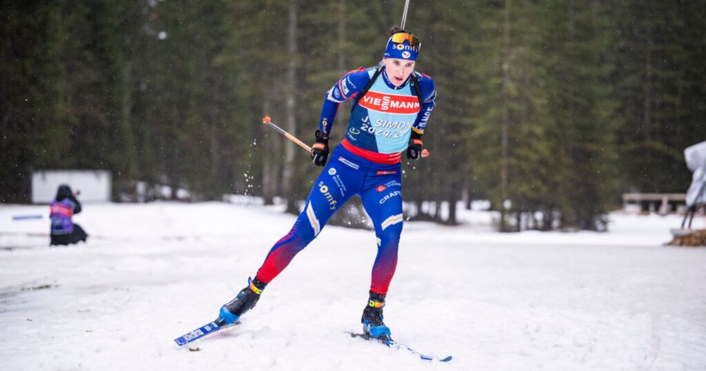 Biathlon : Julia Simon victime d’une entorse à la cheville droite