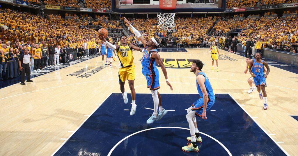 Porté par son banc, les Indiana Pacers reprennent l’avantage sur le Oklahoma City Thunder et sont à deux victoires du titre NBA