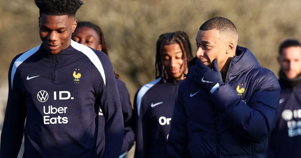 Kylian Mbappé et Aurélien Tchouaméni (Real Madrid) sont arrivés à Clairefontaine au rassemblement des Bleus, ce lundi midi, les Parisiens attendus
