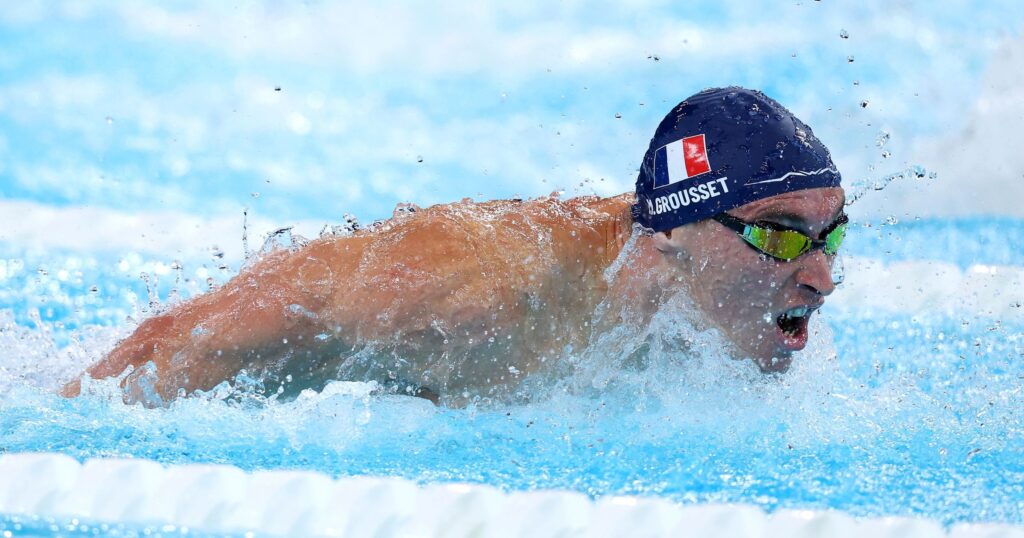 Championnats de France – 100 m nage libre I Maxime Grousset double la mise et signe un temps canon