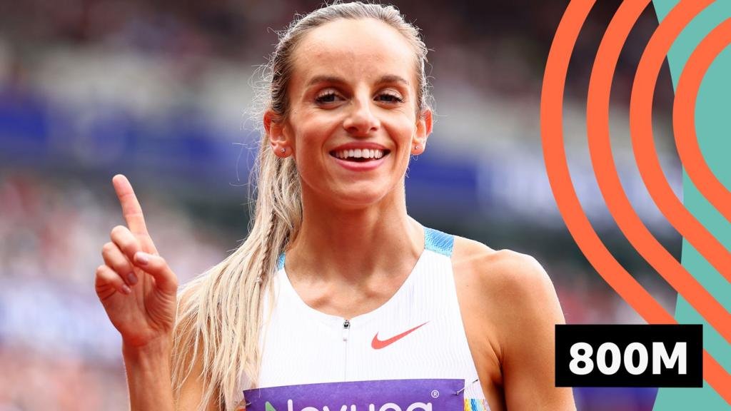 Hunter Bell ganha bem em 800m em Londres