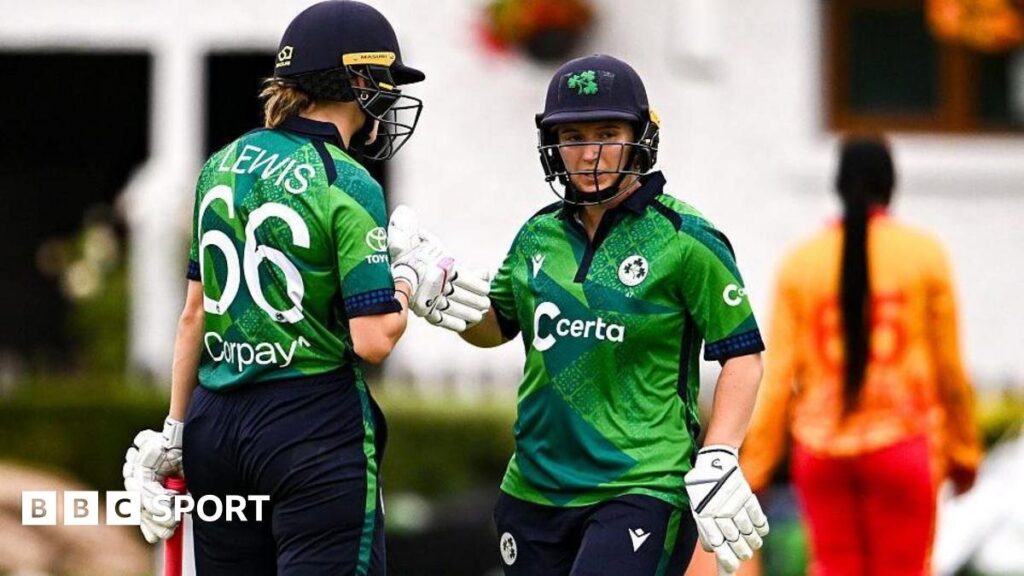 Irlanda Women / Zimbabwe Mulheres: Os anfitriões ganham a abertura do T20 por seis postigos