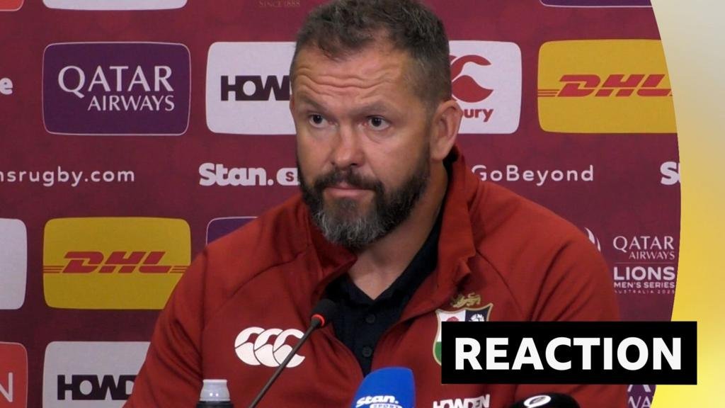 Tour British and Irish Lions – Andy Farrell Primeiro Teste Pós -Partida Entrevista